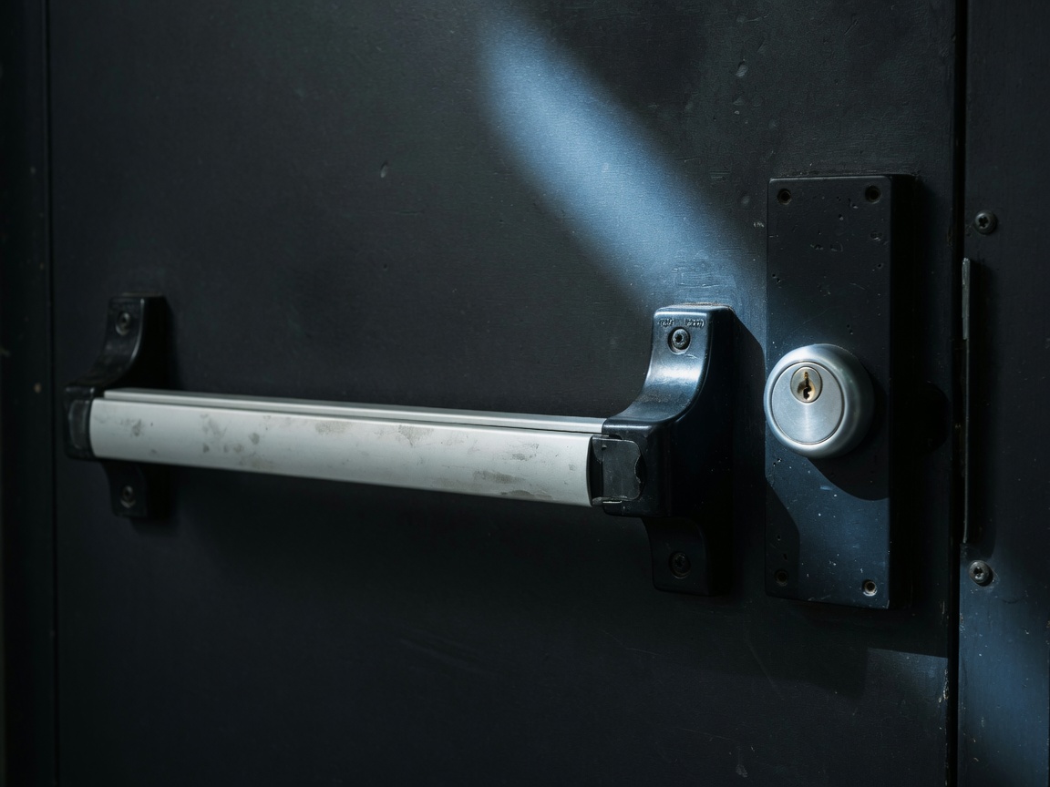 Commercial door handle